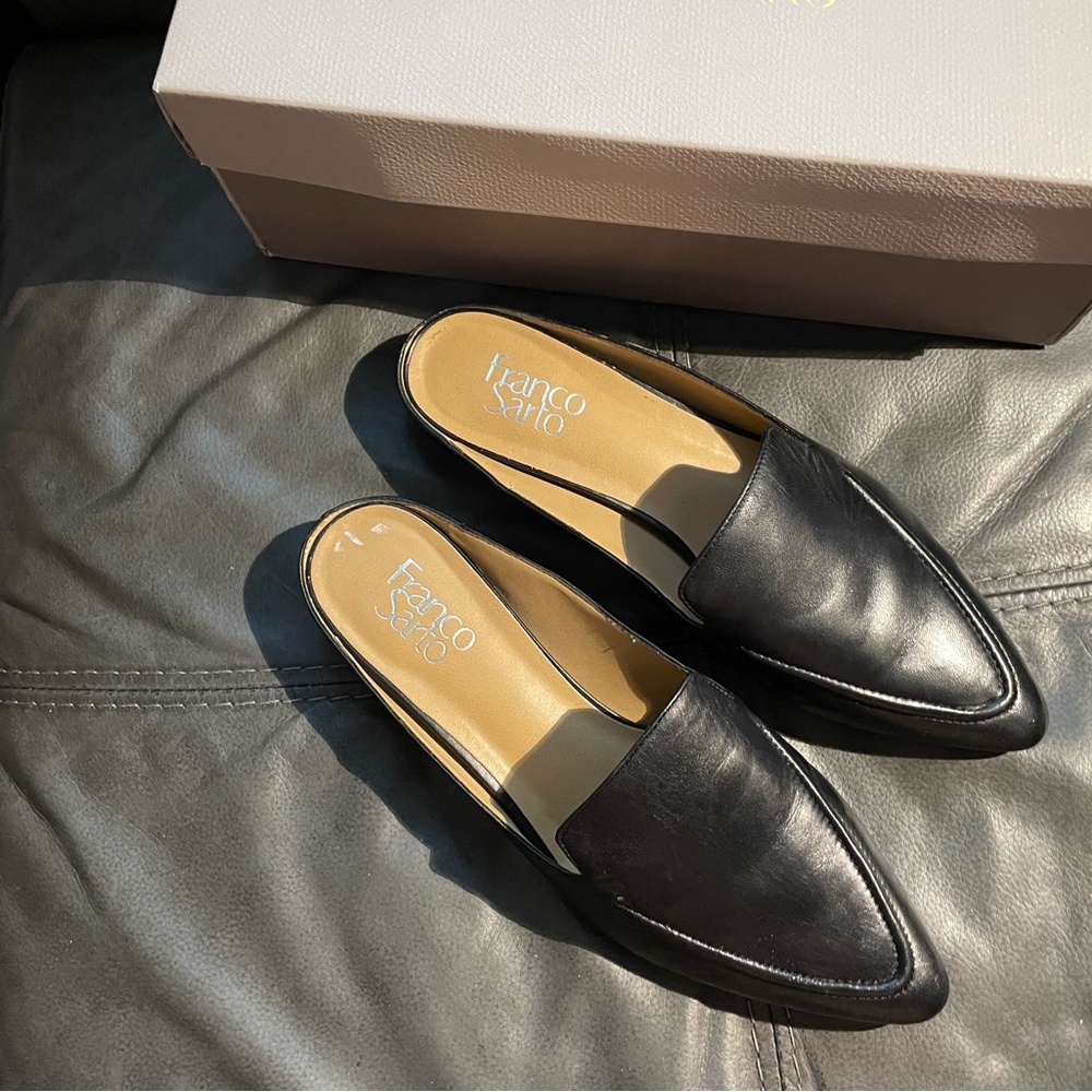Franco Sarto Black Women's Loafers